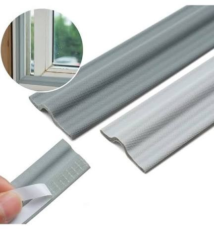 نوار درزگیر پلاستیکی فومی درب و پنجره 2 متری+چسب دوطرفه