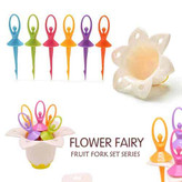 ست چنگال اردور خوری،فینگر فود و زیتون خوری مدل FLOWER FAIRY