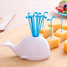 چنگال میوه و زیتون خوری مدل Whale pick 16
