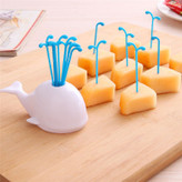 چنگال میوه و زیتون خوری مدل Whale pick 16