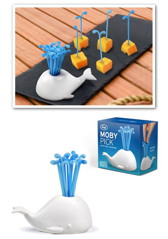 چنگال میوه و زیتون خوری مدل Whale pick 16