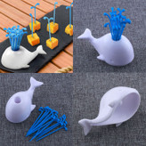 چنگال میوه و زیتون خوری مدل Whale pick 16