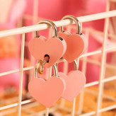 قفل و کلید کیف و چمدان قلبی فلزی وارداتی💞