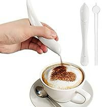 قلم طراحی قهوه ،کیک،شله زرد و ...طرح پرنده🕊️